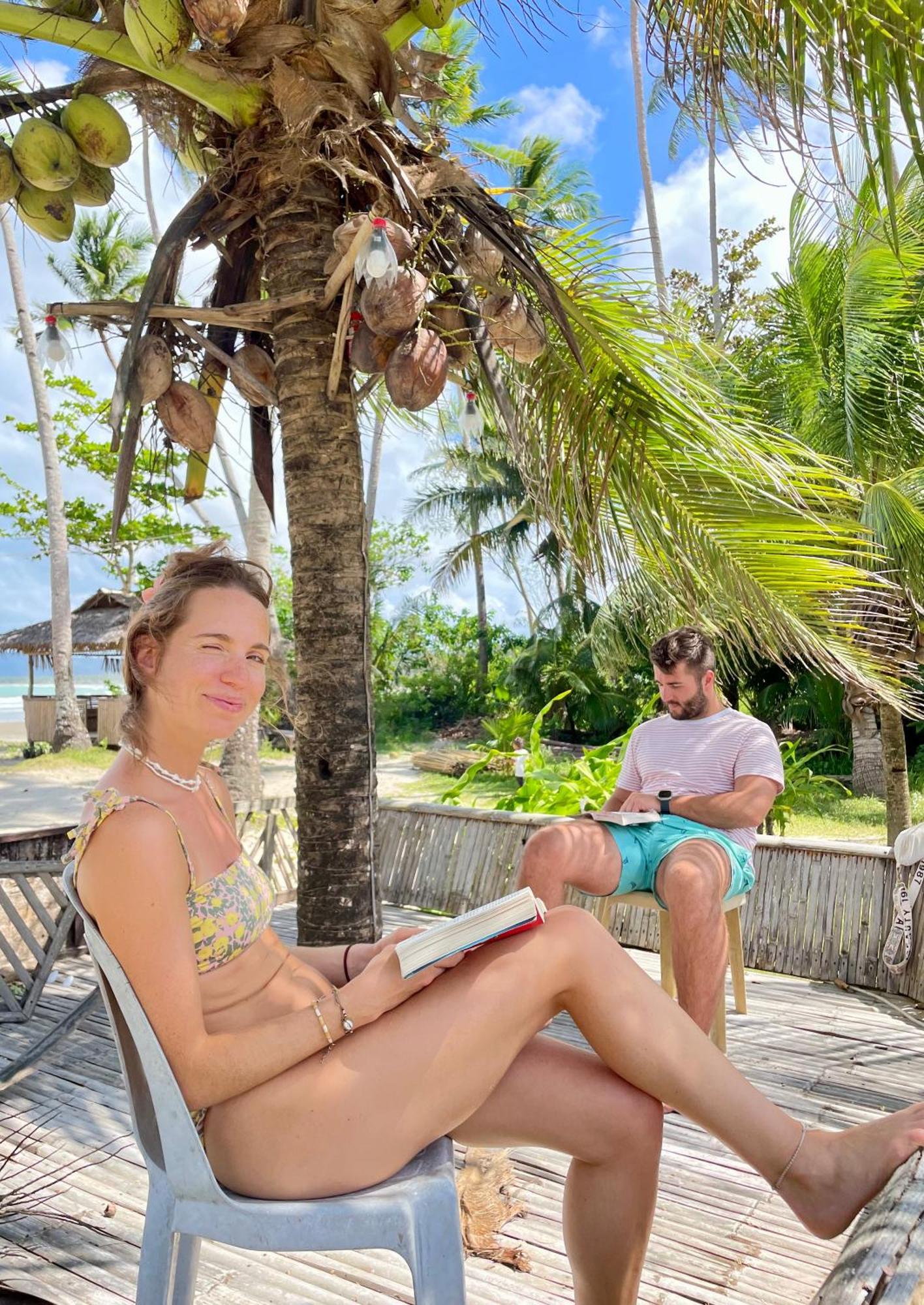 Amihan Beach Hostel Сан-Висенте Экстерьер фото